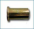 Rivet nut, large flange